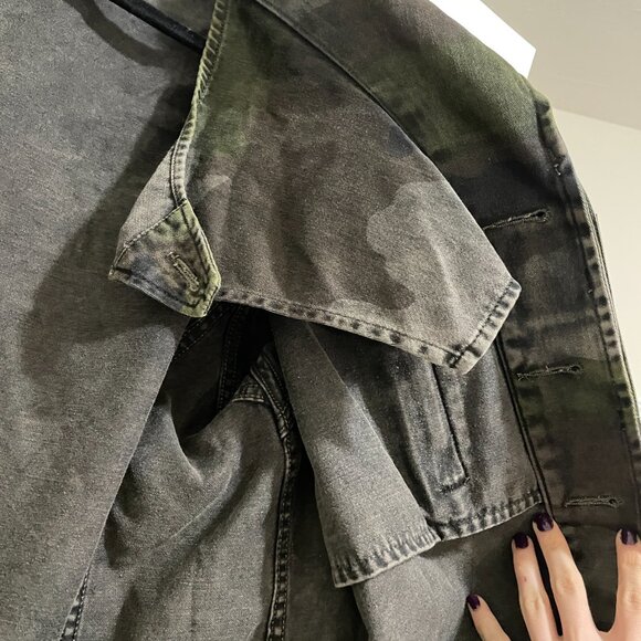 John Galt/Brandy Melville Army Jacket - Picture 2 of 4